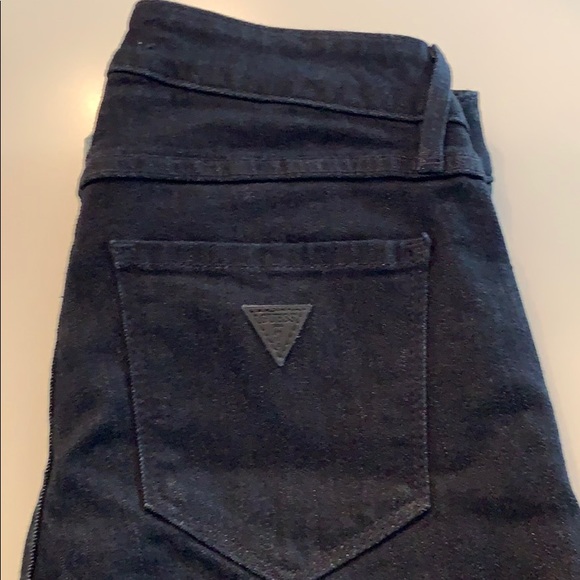 Guess - crop mid denim - size 23 - Picture 4 of 4
